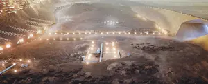 ¡Sorprendente! Así sería la colonia Nüwa construida en el planeta Marte