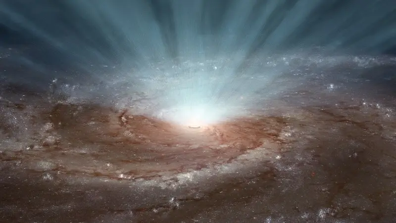 Astrónomos detectan agujero negro en movimiento en el espacio profundo Astrónomos detectan agujero negro en movimiento en el espacio profundo