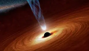 Astrónomos detectan agujero negro en movimiento en el espacio profundo