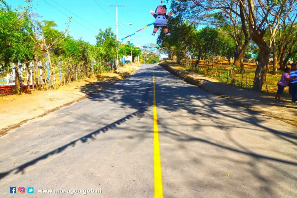 Alcaldía de Managua garantiza acceso vial seguro en Jocote dulce