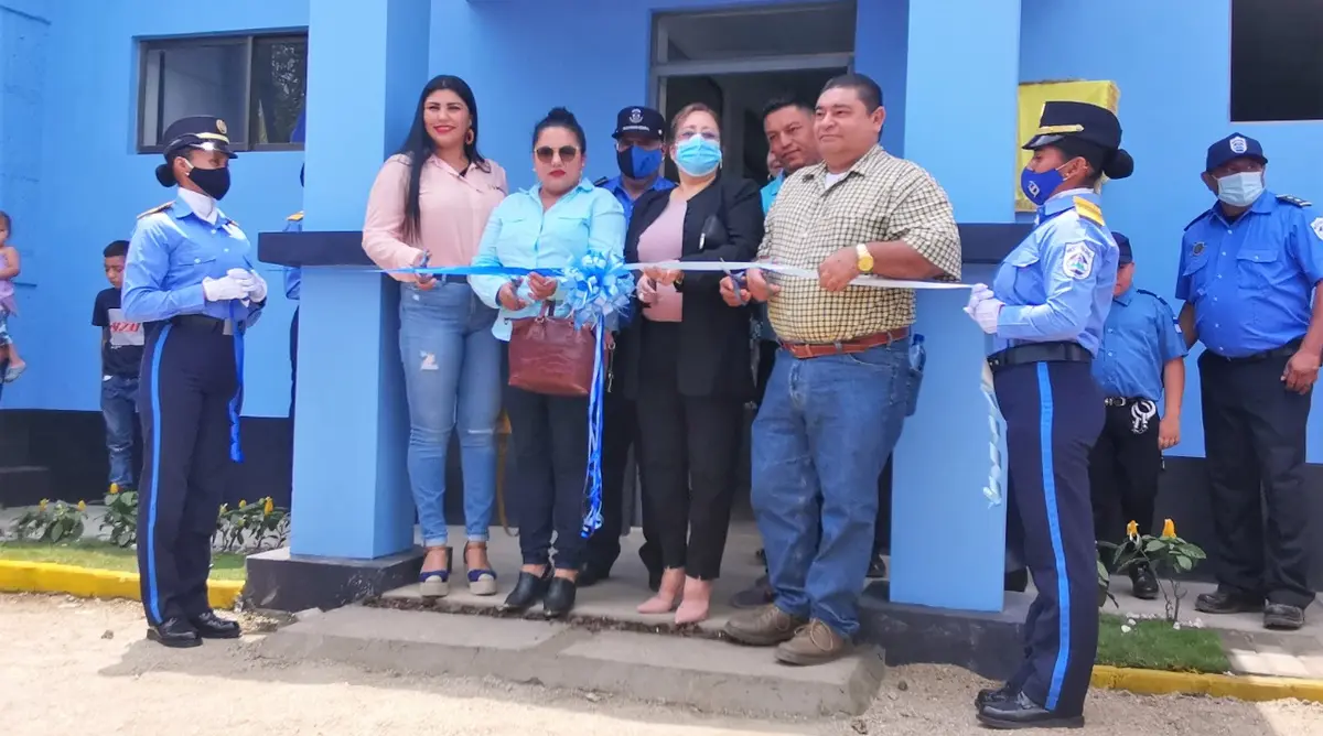 Policía Nacional inaugura estación "Inspector Alfredo García" en Jalapa