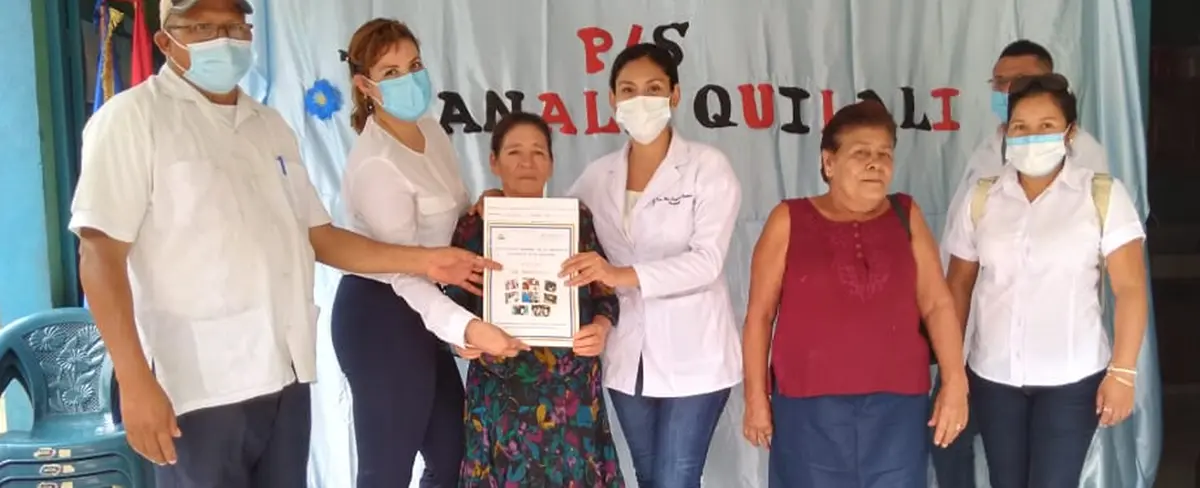 Entregan escritura pública a puesto de salud en Nueva Segovia