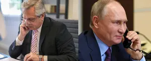 Vladímir Putin desea pronta recuperación al presidente Alberto Fernández