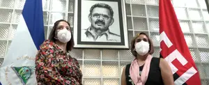 Asamblea Nacional devela grafito en honor al diputado Jacinto Suárez