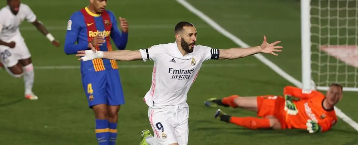 Real Madrid asume el primer puesto de LaLiga derrotando al Barcelona