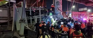 Colapso del puente de la línea 12 en México deja a 23 fallecidos