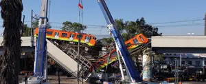 Falla en la estructura metálica causa tragedia de Metro en México
