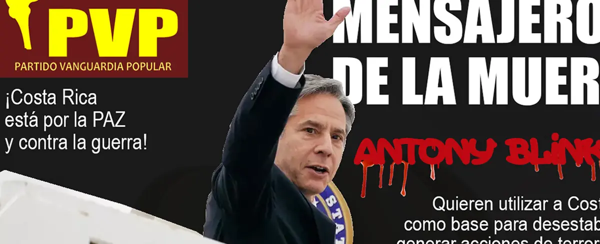 El Partido Vanguardia Popular llama a defender la Paz y condena injerencia norteamericana que incita a la guerra y la muerte