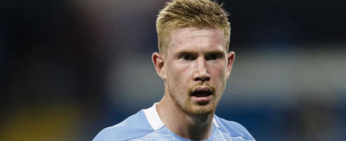 Kevin de Bruyne sufre una doble fractura en la cara