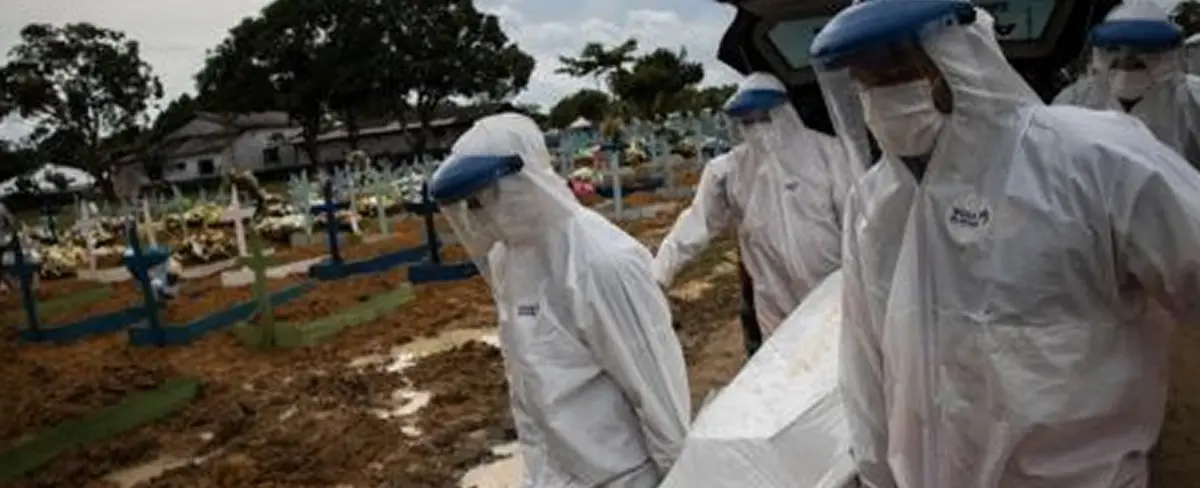 Brasil reporta más de 1 mil muertes a causa de la Covid-19 en 24 horas
