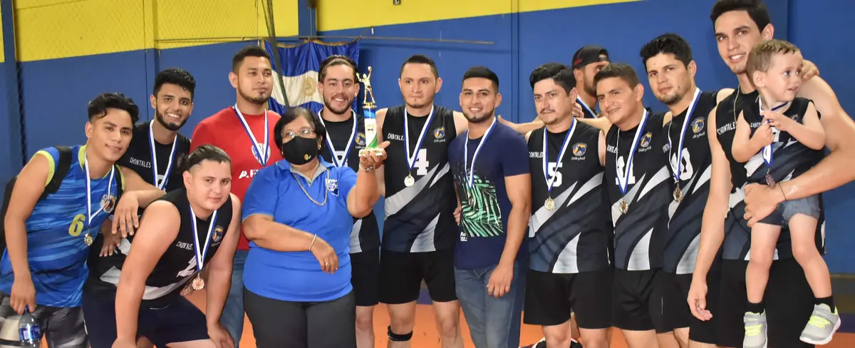 Managua gana título en el Campeonato Nacional Selectivo de Voleibol Masculino