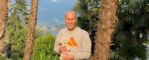 Luego de dejar al Real Madrid Zidane reaparece en redes sociales
