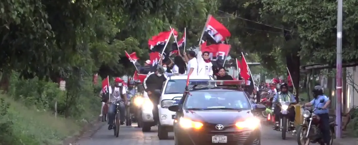Habitantes de Masaya realizan diana en saludo al 42 aniversario de la Revolución Sandinista