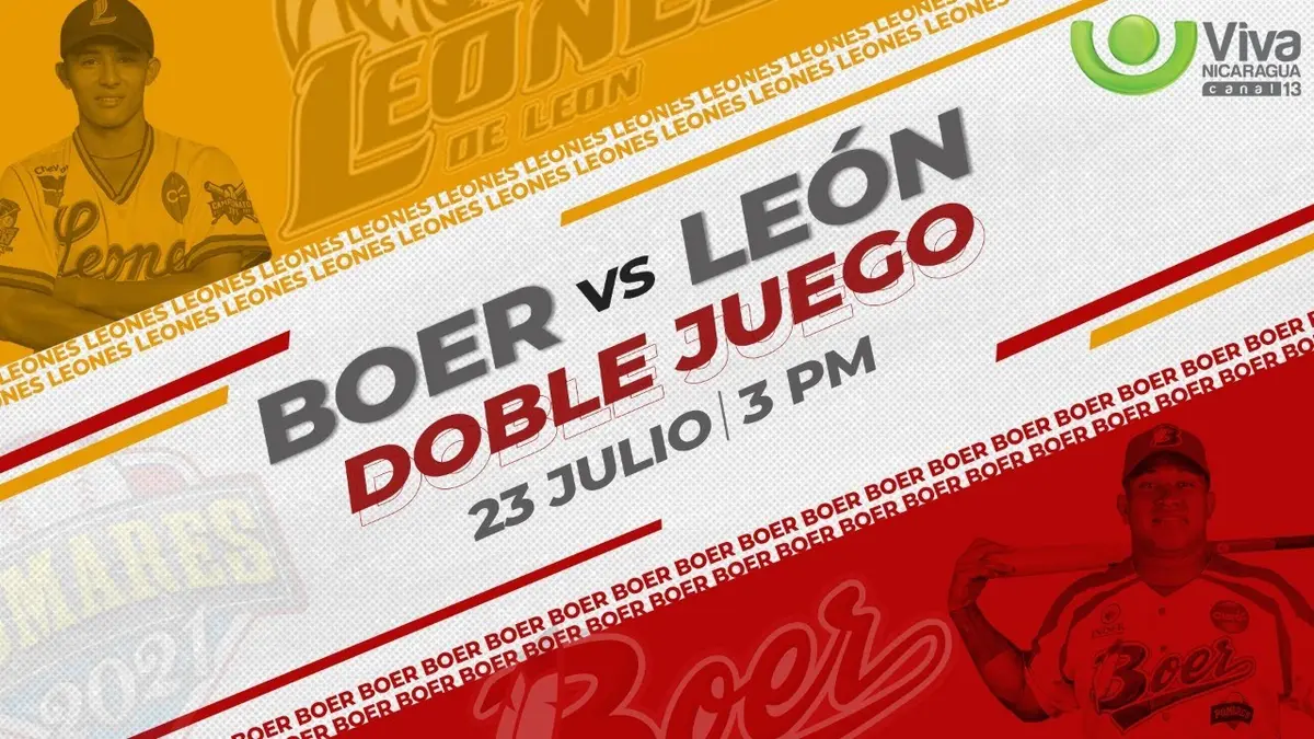 Indios del Bóer vs. Leones de León  - [Partido Doble] - [23/07/21]