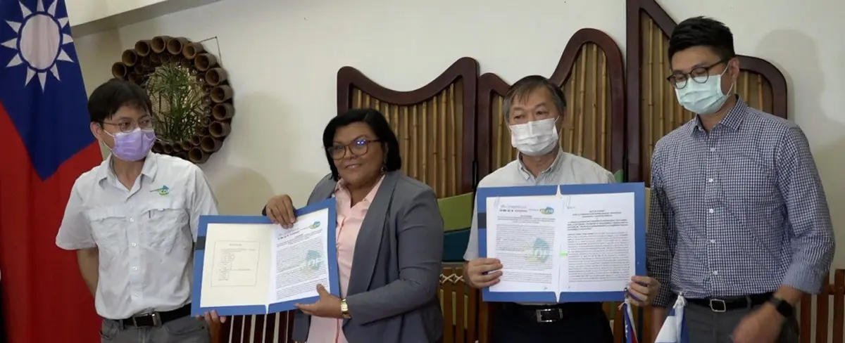 Misión Técnica de Taiwán entrega bienes de OTOP al Mefcca