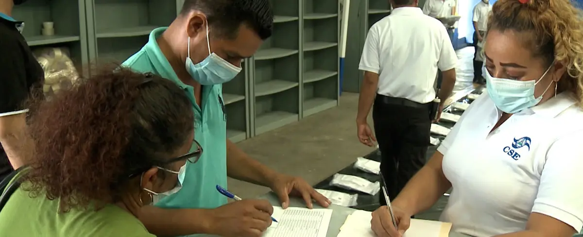 CSE realiza distribución de material para verificación en Managua