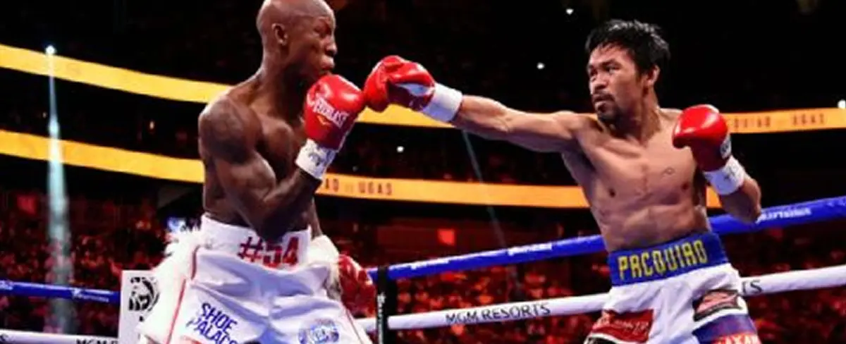 El cubano Yordenis Ugás vence a Manny Pacquiao en Las Vegas