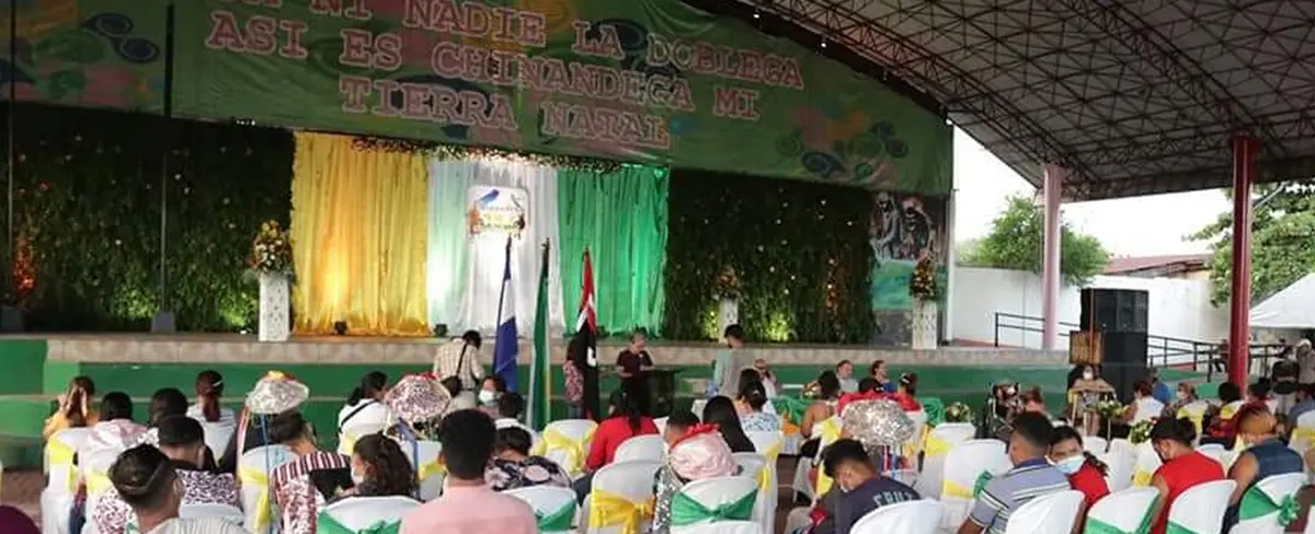 Autoridades locales realizan acto en saludo al 182 aniversario de Chinandega