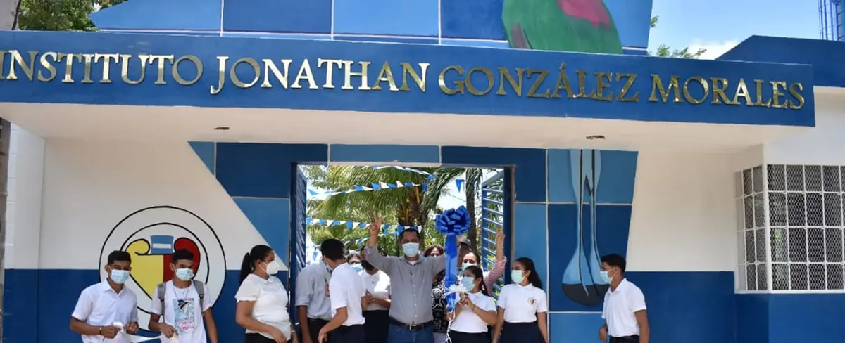 Gobierno Sandinista entrega obras de mejoramiento del Instituto Jonathan González en El Sauce