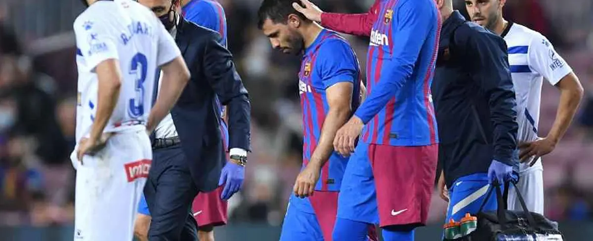 Kun Agüero sufre un malestar cardíaco en pleno partido y queda hospitalizado