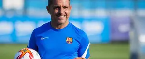 Sergi Barjuan es el nuevo entrenador interino del FC Barcelona