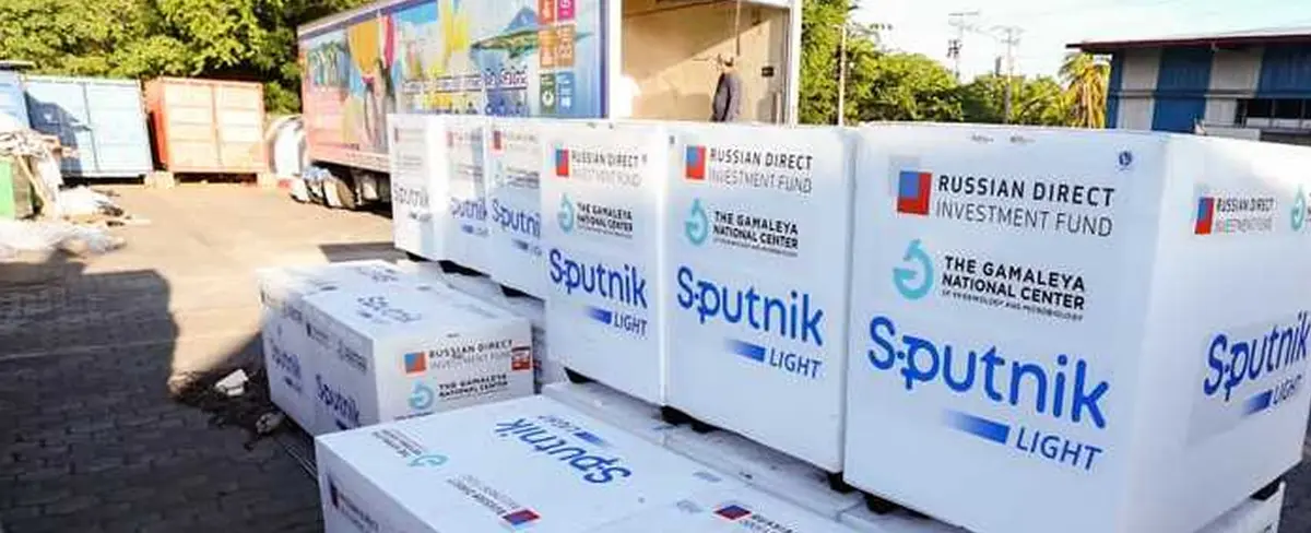 Llega a Nicaragua nuevo cargamento de Sputnik Light
