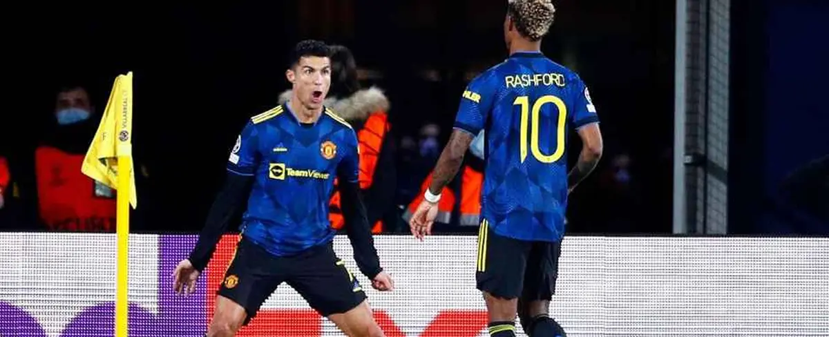 Cristiano Ronaldo y Sancho encaminan a al United a octavos de la Champions
