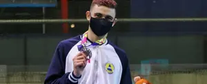 David Robleto, el primer medallista nicaragüense en ganar plata en los Panamericanos Junior