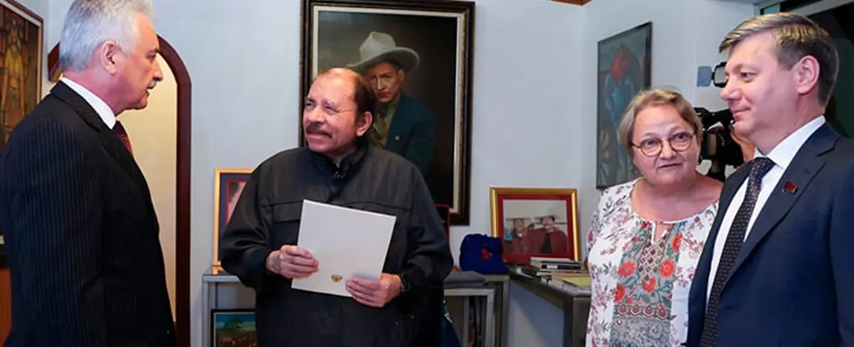 Presidente Vladimir Putin envía mensaje al Presidente Comandante Daniel Ortega