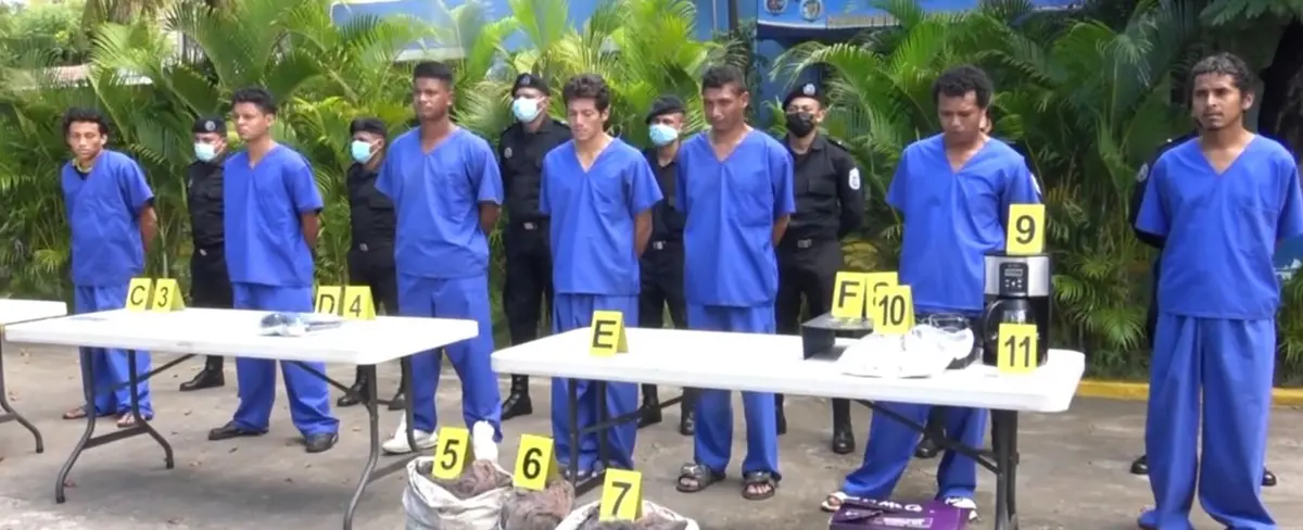 Chinandega: 19 sujetos tras las rejas por múltiples delitos