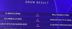 Revocan resultado del sorteo de octavos de final de la Champions League