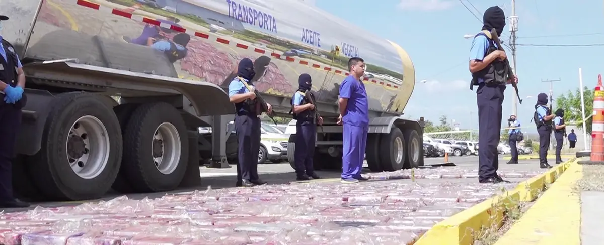 Policía Nacional decomisa más de 500 kilos de cocaína en Rivas