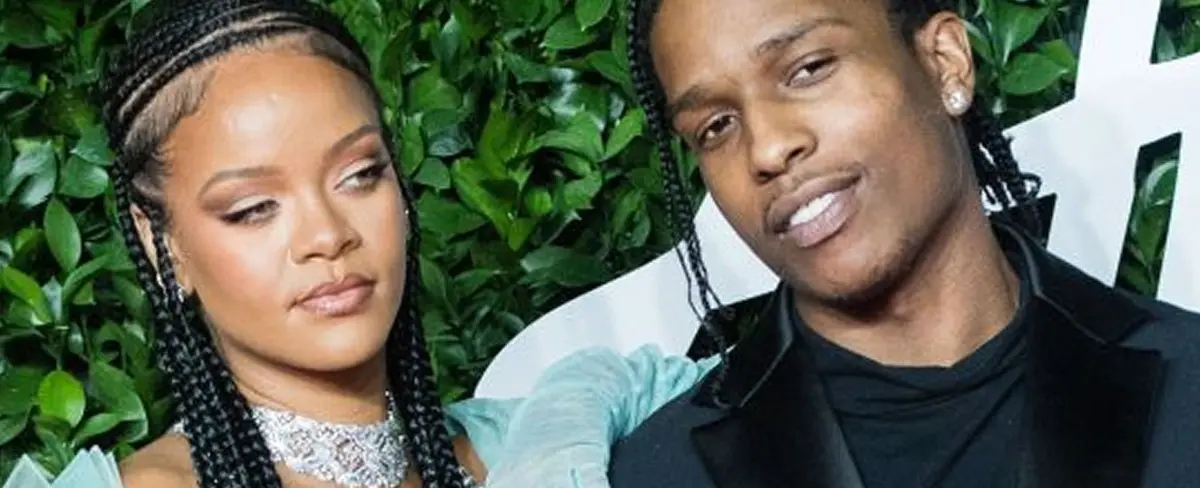 Rihanna espera su primer hijo con su novio A$AP Rocky