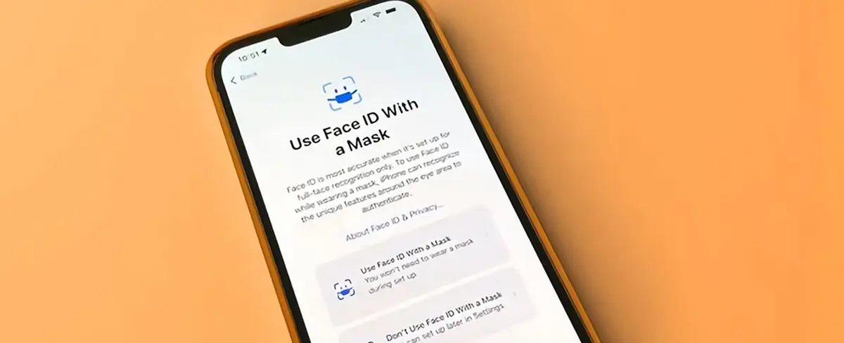 Celulares IPhone se podrán desbloquear usando mascarilla