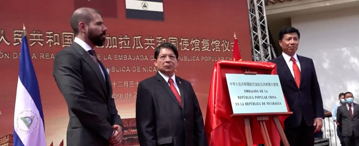 Crecen expectativas tras la reanudación de relaciones entre China y Nicaragua