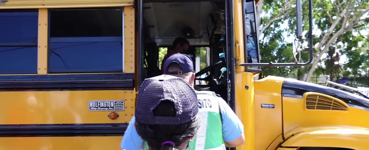 Inicia la inspección mecánica al transporte escolar a nivel nacional
