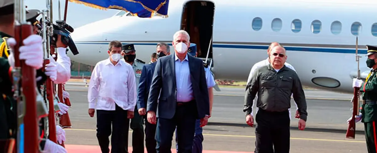 Arriban invitados especiales para asistir a juramentación del Pueblo Presidente
