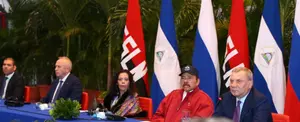Daniel y Rosario sostienen encuentro con delegación de Rusia