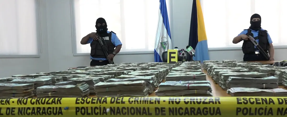 Policía Nacional decomisa más de 1 millón de dólares en Estelí