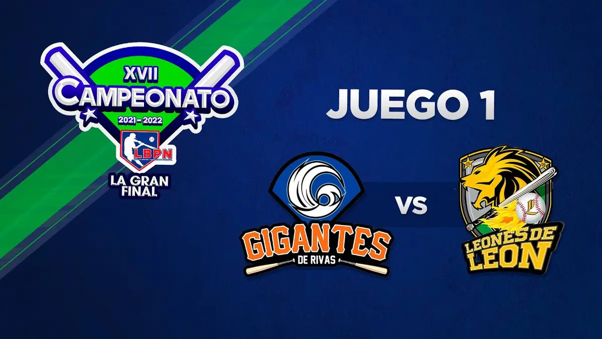 Gigantes de Rivas vs. Leones de León - [Partido Completo] - [22/01/22]