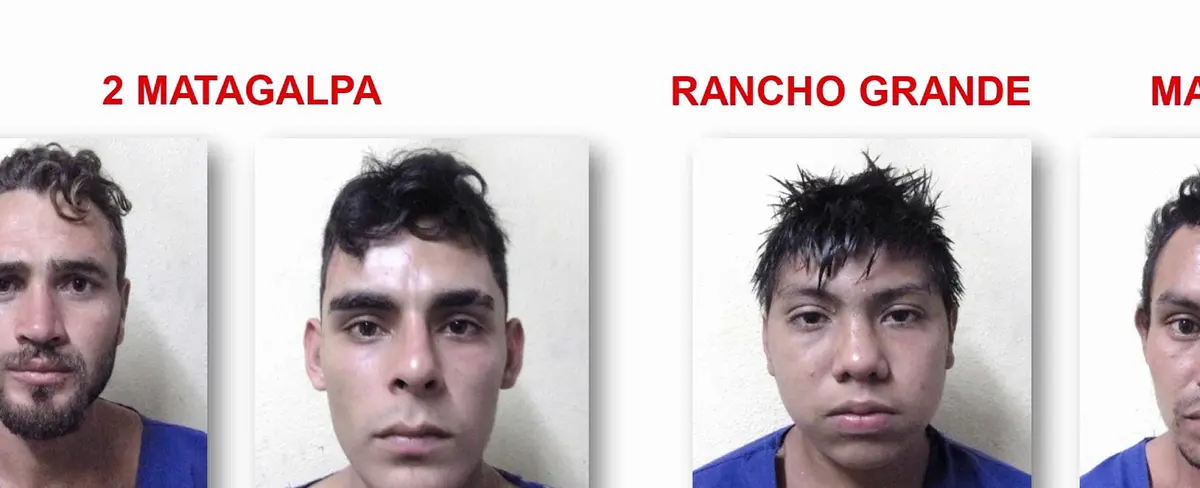 10 sujetos son capturados por delitos de peligrosidad en Matagalpa
