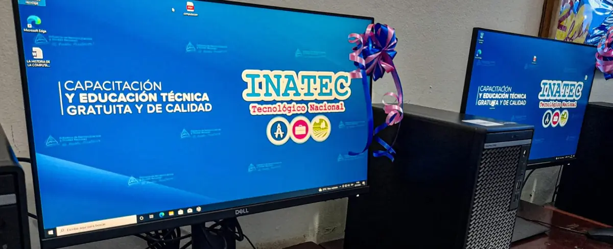 Inauguran laboratorio de computación en el centro Gaspar García Laviana en Rivas