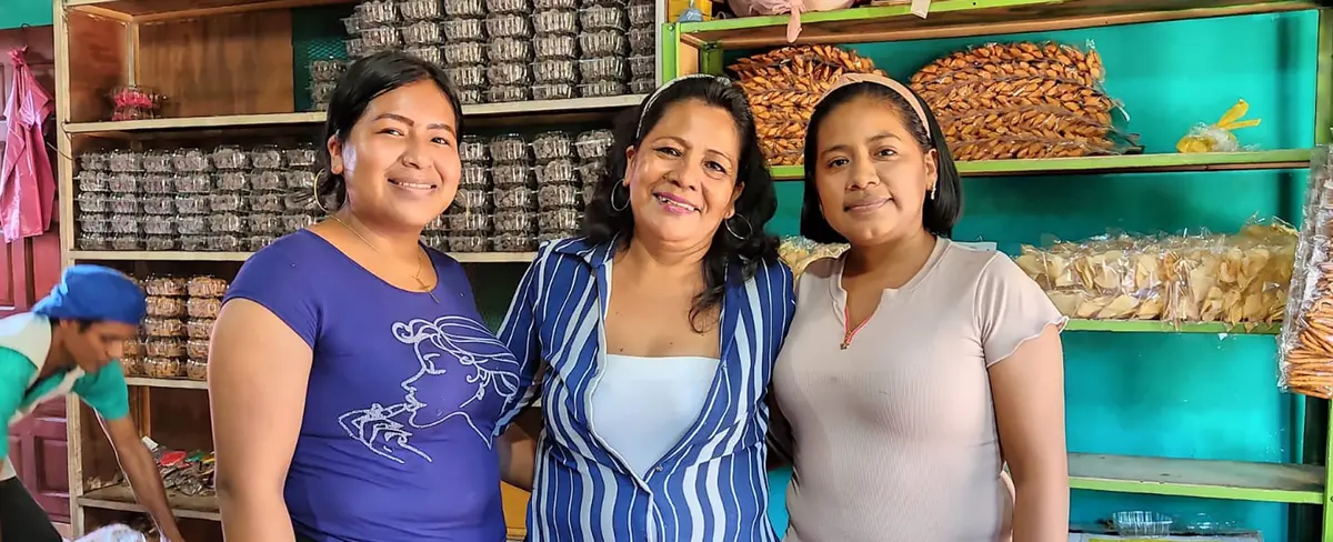 La familia es el motor de lucha para las mujeres emprendedoras de Masaya