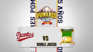 Dantos vs. Cañoneros de Madriz - [Partido Doble] - [27/03/22]