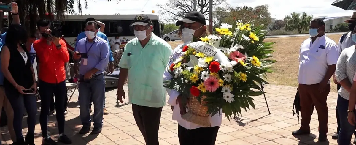Alcaldía de Managua rinde homenaje al General José Dolores Estrada