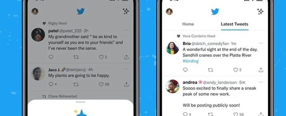 Twitter añade una segunda pestaña para publicaciones más recientes