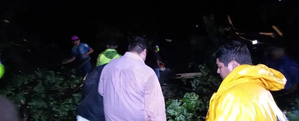 Comuna capitalina realiza recorrido en zonas afectadas por lluvias