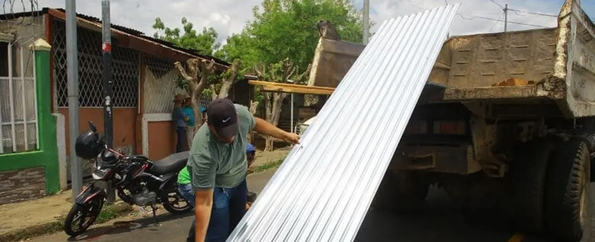 Alcaldía de Managua brinda respuesta inmediata a familias afectadas por fuertes lluvias