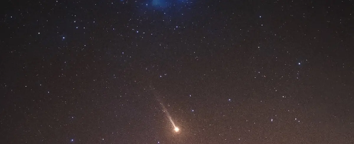 Un astrofotógrafo capta una cola brillante saliendo de Mercurio