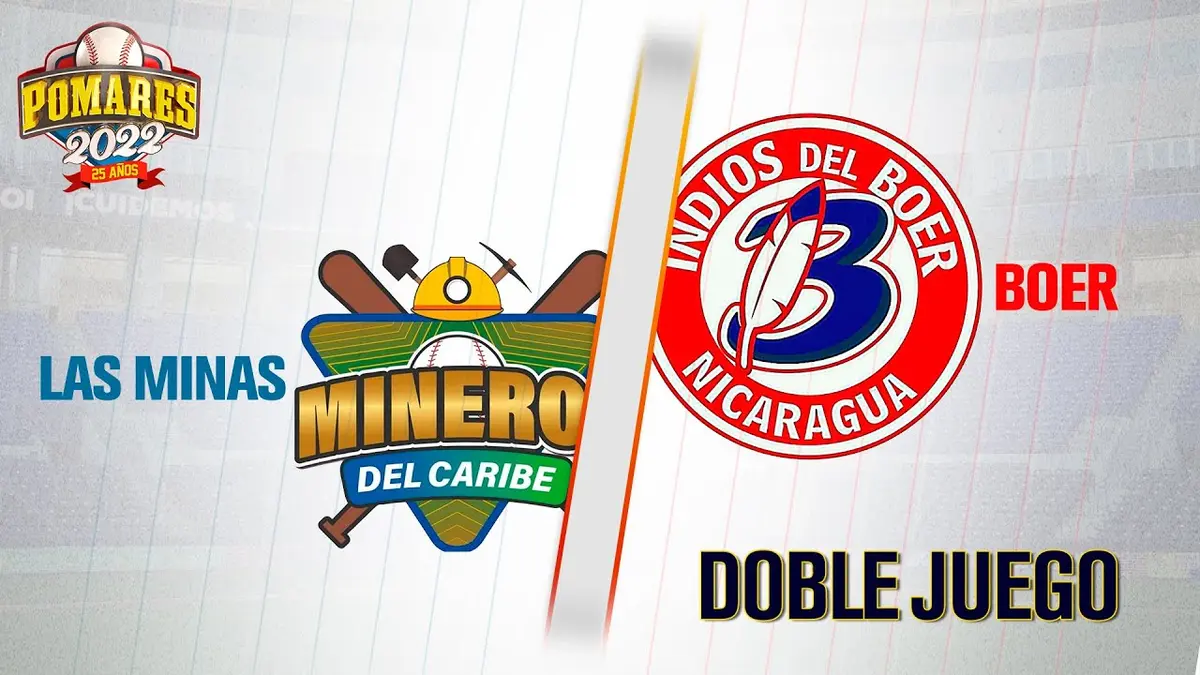 Mineros del Caribe vs. Indios del Bóer - [Partido Doble] - [24/04/22]